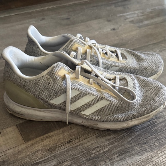 adidas Gray and White Athletic Shoes - Picture 2 of 7